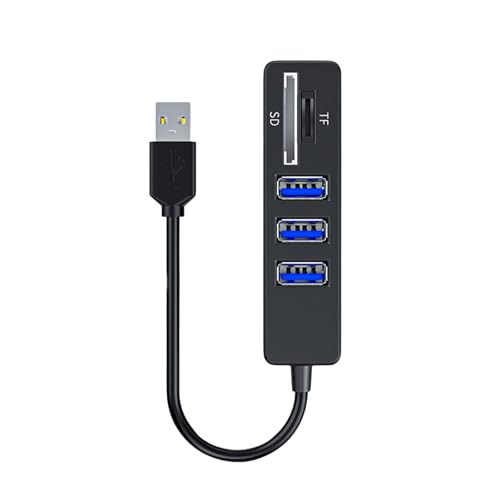 Ldabrye 5-Port USB Verlängerungsadapter Unterstützt Nahtlos Datenübertragung Unterstützt Kartenleser Steckplätze Für Den Büro Und Heimgebrauch von Ldabrye