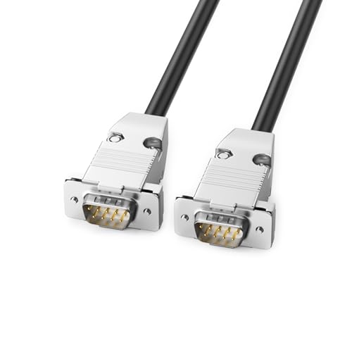 Ldabrye 9Pin RS232 Kabel Männliche/weibliche Steckverbinder Draht 28AWG Abgeschirmtes Verlängerungskabel Für Computer von Ldabrye