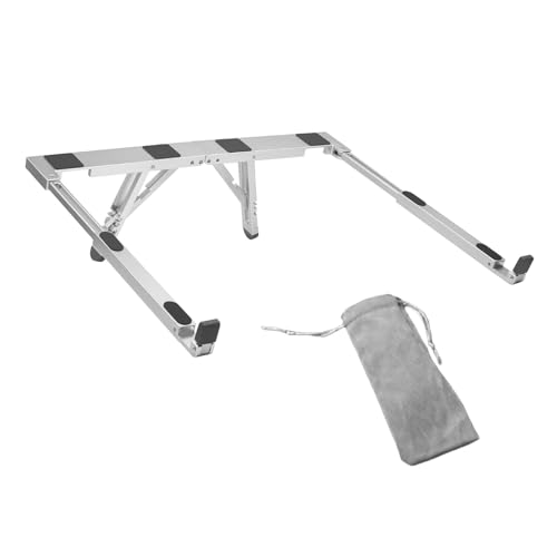 Ldabrye Aluminiumlegierung Verstellbar Faltbar Laptop Ständer Tragbar Aluminium Unterstützung Notebook Tablet Basis Schreibtisch Ableitung von Ldabrye
