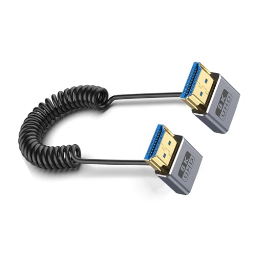 Ldabrye Dünngewickelte 8K60Hz 2.1 Videokabel 48 Gbit/S Mit Federdesign Verbessert Die Flexibilität Und Langlebigkeit 70 Cm 27 56 Zoll Ldabrye Dünngewickelte 8K60Hz 2.1 Videokabel 48 Gbit/S Mit Federdesign Verbessert Die Flexibilität Und Langlebigkeit 70 Cm 27 56 Zoll von Ldabrye
