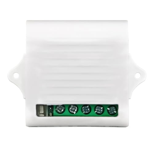 Ldabrye Einfach Zu Installierende Fernbedienungsschaltersysteme Für Tür Und Beleuchtung 1Channel 433MHz Empfänger 220 V Kompatibel Ldabrye Einfach Zu Installierende Fernbedienungsschaltersysteme Für Tür Und Beleuchtung 1Channel 433MHz Empfänger 220 V Kompatibel von Ldabrye