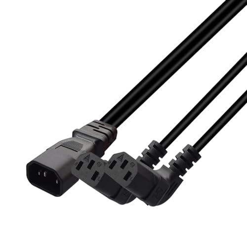 Ldabrye IEC320 C14 Bis 2 × C13 Stromkabelversorgung 3Pin Extension Cable Computer Power Splitter Kabel Ldabrye IEC320 C14 Bis 2 × C13 Stromkabelversorgung 3Pin Extension Cable Computer Power Splitter Kabel von Ldabrye