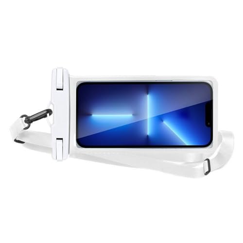 Ldabrye IPX8 Handyhülle, berührungsempfindlich, für Handy und kleine Gegenstände, Strandzubehör, 3D-Trockentasche, optionale Farbe, Weiß Ldabrye IPX8 Handyhülle, berührungsempfindlich, für Handy und kleine Gegenstände, Strandzubehör, 3D-Trockentasche, optionale Farbe, Weiß von Ldabrye