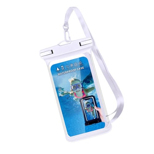 Ldabrye IPX8 Schutzhülle für Mobiltelefone, mit Touch-Display-Funktion und breiter Kompatibilität, transparent Ldabrye IPX8 Schutzhülle für Mobiltelefone, mit Touch-Display-Funktion und breiter Kompatibilität, transparent von Ldabrye