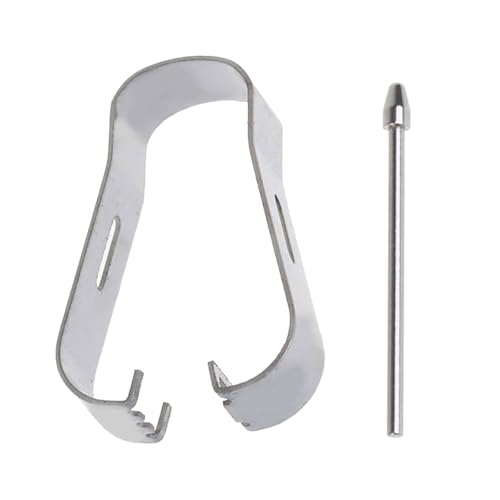 Ldabrye Konische Silbermine Aus Metall Mit Clip Für Bemerkenswerte Schreibstifte. Einfach Zu Tragen Und EIN Reibungsloses Schreiberlebnis von Ldabrye