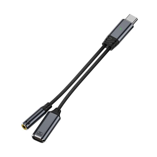 Ldabrye Kurztyp C Splitterkabel 3 5 Mm Sound 100W Ladekabel Für Effiziente Strom Und Schallmanagement In Jeder Umgebung Ldabrye Kurztyp C Splitterkabel 3 5 Mm Sound 100W Ladekabel Für Effiziente Strom Und Schallmanagement In Jeder Umgebung von Ldabrye