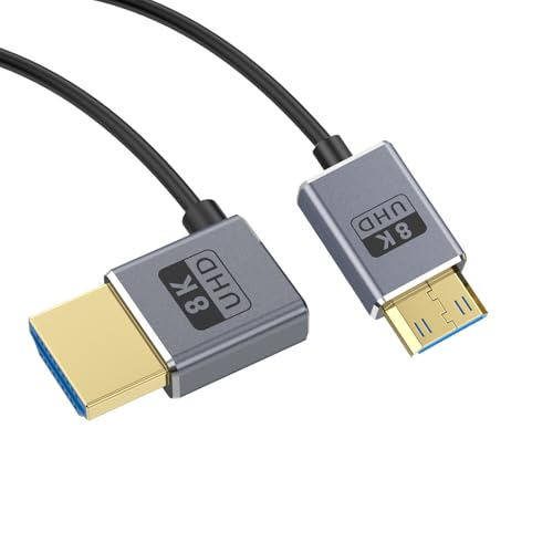 Ldabrye OD2.5mm HDTV 2.1 Kabel 8K@60Hz Bis HDTV Koaxialkabelverbindungslinie Für Kameras Zu Anzeigen von Ldabrye