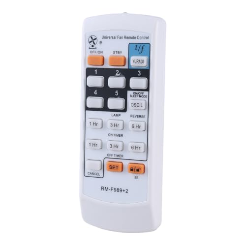 Ldabrye RMF989+2 Lüfterfernbedienung Home Daily Electric Lüfter Fernbedienung Mit Geschwindigkeits Und Timer Steuerung Einfach Einstellen Ldabrye RMF989+2 Lüfterfernbedienung Home Daily Electric Lüfter Fernbedienung Mit Geschwindigkeits Und Timer Steuerung Einfach Einstellen von Ldabrye