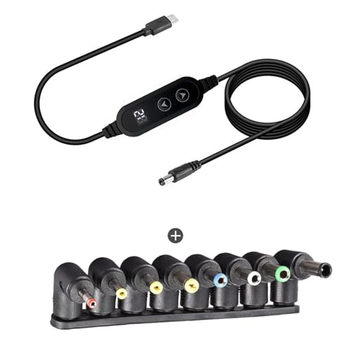 Ldabrye Typ C PD36-100W Bis DC5521 Adapterkabel Mit Mehreren Einstellungsspannungen 5V-20 V Für Laptops Und Lautsprecher Ldabrye Typ C PD36-100W Bis DC5521 Adapterkabel Mit Mehreren Einstellungsspannungen 5V-20 V Für Laptops Und Lautsprecher von Ldabrye