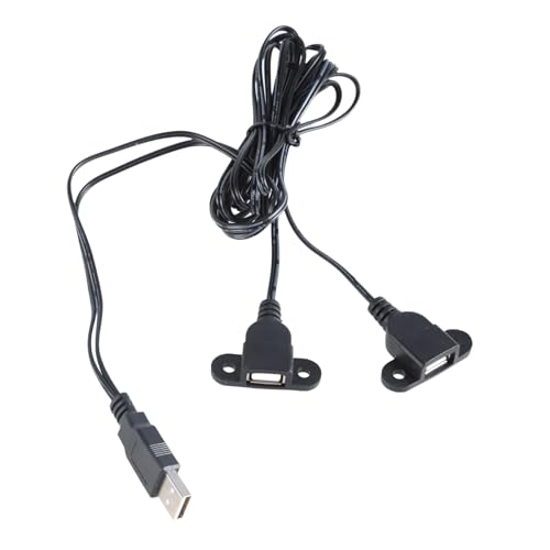 Ldabrye USB Y Splitter Kabel Männlich Zum Doppelten Weiblichen Verlängerungsladungskabel Für Laptop Telefontabletten Nur Aufgeladen Ldabrye USB Y Splitter Kabel Männlich Zum Doppelten Weiblichen Verlängerungsladungskabel Für Laptop Telefontabletten Nur Aufgeladen von Ldabrye