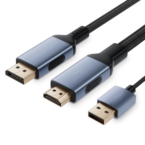 Ldabrye Unidirectional HDTV Zum DisplayPort Cord 4K60Hz Video Transfer Draht Line Für PC Zu Monitoren/Projektoren Setups Ldabrye Unidirectional HDTV Zum DisplayPort Cord 4K60Hz Video Transfer Draht Line Für PC Zu Monitoren/Projektoren Setups von Ldabrye