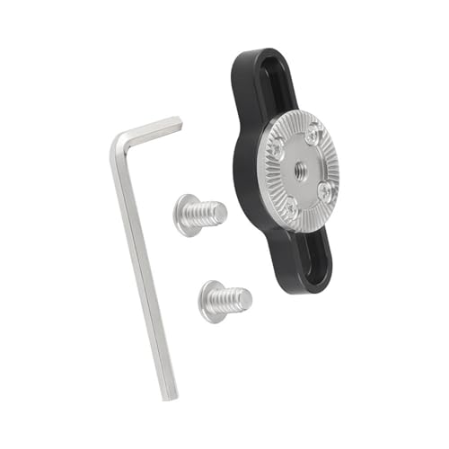 M6 Gewindegetriebe, Aluminium, 6,35 mm Schraube, Innengewinde, Positionierungsstift für DSLR-Kamera-Käfig für DSLR-Kamera-Zubehör M6 Gewindegetriebe, Aluminium, 6,35 mm Schraube, Innengewinde, Positionierungsstift für DSLR-Kamera-Käfig für DSLR-Kamera-Zubehör von Ldabrye