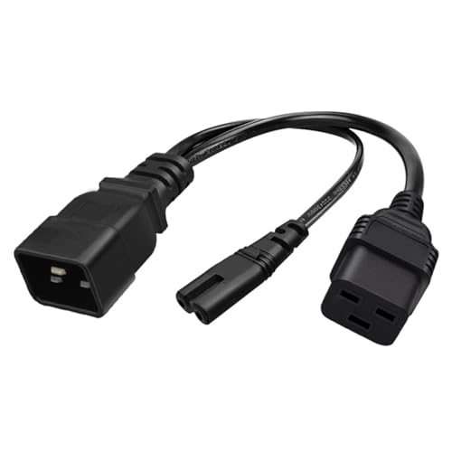 Netzwerkeradapter 16A IEC320C20 Bis C19+C7 Outlet Erweiterung 32 cm PVC Leistungsumwandlungskabel Netzwerkeradapter 16A IEC320C20 Bis C19+C7 Outlet Erweiterung 32 cm PVC Leistungsumwandlungskabel von Ldabrye