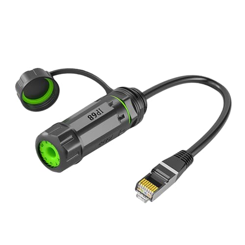 Outdoor IP68 Wasserdichtes RJ45 Koppler RJ45 Ethernet Adapter Wasser Und Staubbeständige wasserdichte RJ45 Stecker Outdoor IP68 Wasserdichtes RJ45 Koppler RJ45 Ethernet Adapter Wasser Und Staubbeständige wasserdichte RJ45 Stecker von Ldabrye