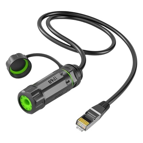 Outdoor IP68 Wasserdichtes RJ45 Koppler RJ45 Ethernet Adapter Wasser Und Staubbeständige wasserdichte RJ45 Stecker Outdoor IP68 Wasserdichtes RJ45 Koppler RJ45 Ethernet Adapter Wasser Und Staubbeständige wasserdichte RJ45 Stecker von Ldabrye