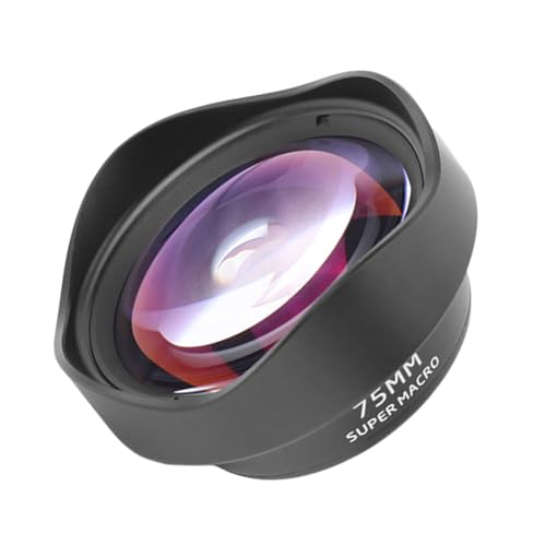 Professionelles 75-mm Makro Objektiv DSLR Effekt Clip On Telefonlinse Externes Teleobjektiv Für Die Meisten Smartphones Schwarz Professionelles 75-mm Makro Objektiv DSLR Effekt Clip On Telefonlinse Externes Teleobjektiv Für Die Meisten Smartphones Schwarz von Ldabrye