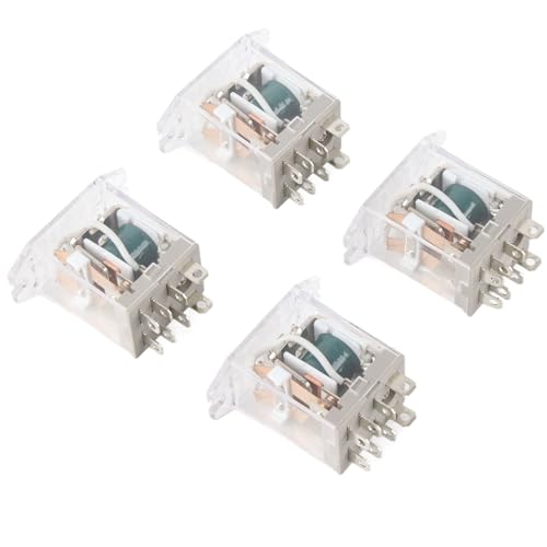 4pcs Elektromagnetische Leistungsrelais 220 V Multi Zweck wasserdichte thermoplastische Struktur für Garagentor 4pcs Elektromagnetische Leistungsrelais 220 V Multi Zweck wasserdichte thermoplastische Struktur für Garagentor von Ldafava