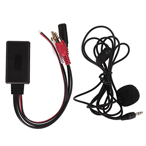 Auto Bluetooth Wireless Modul Bluetooth 5.0 Aux im Adapterkabel mit handsamen Mikrofon für Clarion Pioneer Radios mit 2RCA -Audioanschluss Langlebig ABS -Material 1,5 m Kabellänge Auto Bluetooth Wireless Modul Bluetooth 5.0 Aux im Adapterkabel mit handsamen Mikrofon für Clarion Pioneer Radios mit 2RCA -Audioanschluss Langlebig ABS -Material 1,5 m Kabellänge von Ldafava