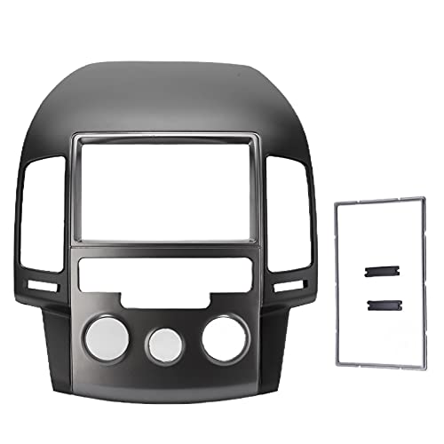 Auto Panel Frame Dash Center Steuerelement 2Din Audio DVD GPS -Panel -Umrechnungsrahmen Austausch für i30 2009 Schwarz Titanfarbe ABS Material Linksfahrer Dashboard Auto Panel Frame Dash Center Steuerelement 2Din Audio DVD GPS -Panel -Umrechnungsrahmen Austausch für i30 2009 Schwarz Titanfarbe ABS Material Linksfahrer Dashboard von Ldafava