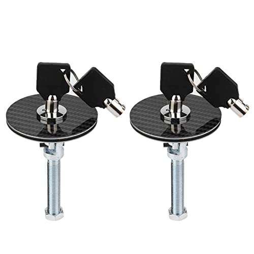 Auto universeller Kohlefaser -Stil Motorhaube Abdeckungsschloss Kit Kit Schnelle Latch Riegel RELESSE Hochfestige Aluminiumlegierung Langlebiger Sicherheitsschloss für Auto universeller Kohlefaser -Stil Motorhaube Abdeckungsschloss Kit Kit Schnelle Latch Riegel RELESSE Hochfestige Aluminiumlegierung Langlebiger Sicherheitsschloss für von Ldafava