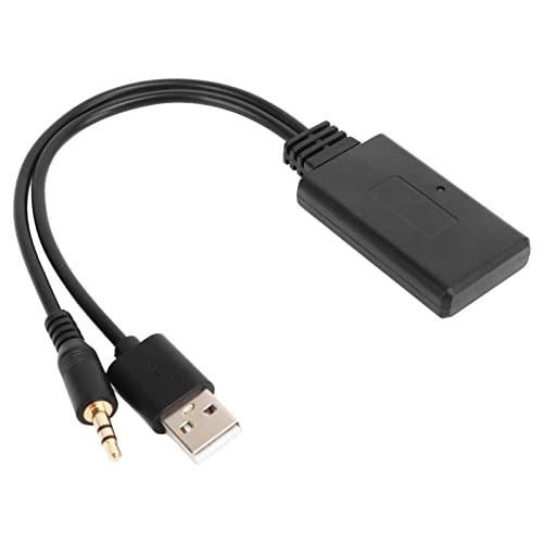 Bluetooth 5.0 Aux -Adapter Wireless Music Streaming Plug und Play Lustless Getriebe für 1 3 5 6 7 Serie x1 x3 x5 x6 Z4 R55 R56 R57 -Fahrzeuge mit USB -Aux -Schnittstelle Premium Bluetooth 5.0 Aux -Adapter Wireless Music Streaming Plug und Play Lustless Getriebe für 1 3 5 6 7 Serie x1 x3 x5 x6 Z4 R55 R56 R57 -Fahrzeuge mit USB -Aux -Schnittstelle Premium von Ldafava