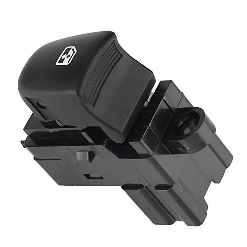 Elektrischer Stromfenstersteuerungsschalter hoher Qualität haltbarer ABS -Kunststoff direkter Ersatz für Juke Sentra Blatt schwarz 25411 1KL5A (Verbesserter Lichtstil) von Ldafava