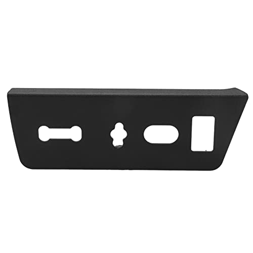 Fahrersitz-Schalter-Panel 4 Löcher 9L 3Z 1406 MA Sitz verstell gehäuse Ersatz für 2009 2014 ABS Material Matte Finish Einfache Installation (Schwarz) von Ldafava
