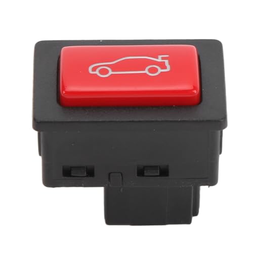 Heckleitungsschalter Schalttaste Premium ABS Schnelle Reaktion Langzeit Heckklappe Open Schalter für 1 2 3 4 5 6 7 Serie X1 Z4 -Modelle (Rot) von Ldafava