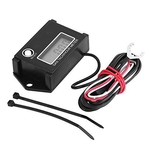 LCD Digital Tachometer Tach Stunde Meter Drehzahl für 2/4 Taktmotoren Motorräder Schwarz Kunststoff IP68 wasserdicht LCD Digital Tachometer Tach Stunde Meter Drehzahl für 2/4 Taktmotoren Motorräder Schwarz Kunststoff IP68 wasserdicht von Ldafava