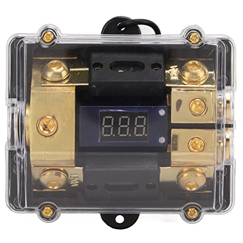 Ldafava 1 in 2 Out Power Ground Distributor Splitter Kupfer Universal für Auto Audio 0/2 Gauge Cord 100A Ldafava 1 in 2 Out Power Ground Distributor Splitter Kupfer Universal für Auto Audio 0/2 Gauge Cord 100A von Ldafava