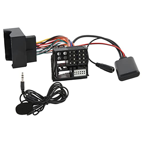Ldafava Bluetooth-Audio-Adapterkabel, kabelloser Audio-AUX-Eingang mit Mikrofon, Bluetooth 5.0 für E46 320i 320ci 325i 330i M3 Coupé Limousine Cabrio 2002 2006, Schwarz, ABS, Kupfer Ldafava Bluetooth-Audio-Adapterkabel, kabelloser Audio-AUX-Eingang mit Mikrofon, Bluetooth 5.0 für E46 320i 320ci 325i 330i M3 Coupé Limousine Cabrio 2002 2006, Schwarz, ABS, Kupfer von Ldafava