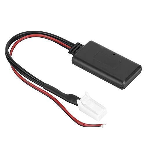 Ldafava Bluetooth Music Receiver Wireless Stereo -Audiokabel für SX4 Grand Vitara 2007 2010 Plastik Black 17,5 cm von Ldafava