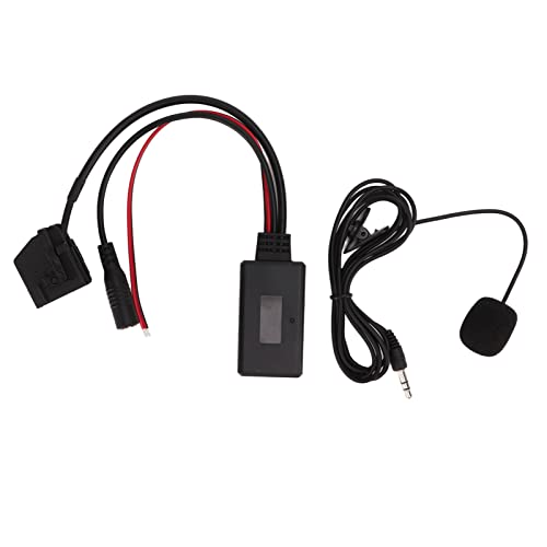 Ldafava Drahtloser Bluetooth-Audioadapter, Autoradio-AUX-Kabel mit Mikrofon, Ersatz für Seat Altea Toledo II T5 Ldafava Drahtloser Bluetooth-Audioadapter, Autoradio-AUX-Kabel mit Mikrofon, Ersatz für Seat Altea Toledo II T5 von Ldafava