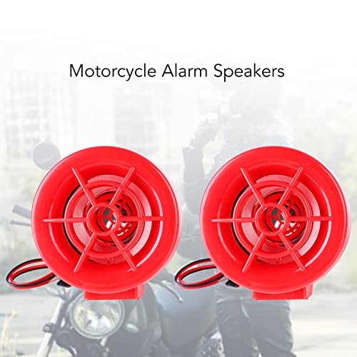 Ldafava Motorradalarmlautsprecher Multifunktional wasserdichte Anti -Theft -Sound Radio MP3 Player FM Bluetooth -Lautsprecherverstärker für Motorradfahrer Aluminium von Ldafava