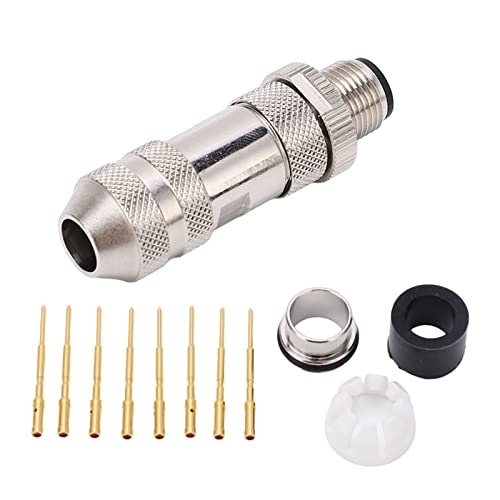 M12 8 -Pin -Sensor -Stecker Gerade männliche Luftfahrtkabel -Stecker -Adapter -Anschlussanschlüsse für das Auto -RV -Boot M12 8 -Pin -Sensor -Stecker Gerade männliche Luftfahrtkabel -Stecker -Adapter -Anschlussanschlüsse für das Auto -RV -Boot von Ldafava