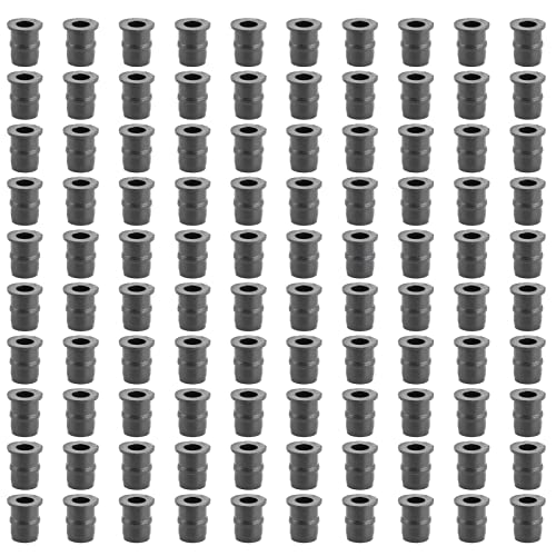 M5 -Gummi -Nüsse Hochwertige universelle -Windschutzscheibenverkleidungswerkzeug für - und ATV -Anwendungen schwarz 5 mm 14 mm Pack von 1 (B (100pcs)) von Ldafava