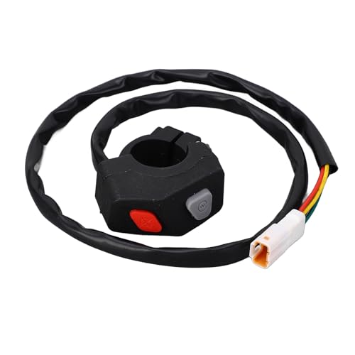 -Scheinwerfer -Horn -Schalter Integrierter Lenker -Grip -Steuerungsschalter für 125 200 250 300 380 400 450 520 Exc xc W aus ABS -Material Direkter Austausch für 7811 107 0000 (Stil eins) von Ldafava