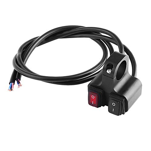 Wasserdichtes CNC Aluminium Motorrad -Lenker -Scheinwerfer -Scheinwerfer Spotlight ON Off -Schalter für 12 -V -Batterie -Installation Motorrad Motorräder Roller Schwarz 22 mm 16a Wasserdichtes CNC Aluminium Motorrad -Lenker -Scheinwerfer -Scheinwerfer Spotlight ON Off -Schalter für 12 -V -Batterie -Installation Motorrad Motorräder Roller Schwarz 22 mm 16a von Ldafava