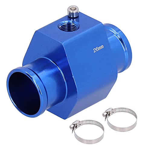 Wassertemperaturgelenkrohradapter Hochwertig Aluminiumblau 26 mm für Allzwecke Automobile Wassertemperatursensor -Sensoranschluss Upgrade Ersetzen Sie die Renovierung Wassertemperaturgelenkrohradapter Hochwertig Aluminiumblau 26 mm für Allzwecke Automobile Wassertemperatursensor -Sensoranschluss Upgrade Ersetzen Sie die Renovierung von Ldafava