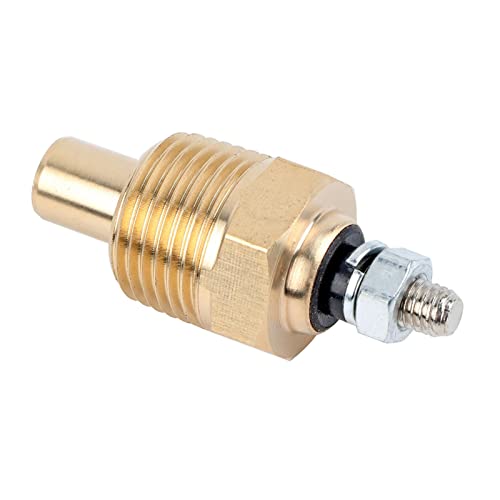 Wassertemperatursensor vorgetestet präzise stabile Leistung hohe Zuverlässigkeit Einfache Installation für Mercruiser 806490T 185897 Mallory 942400 Golden Metall 30G von Ldafava