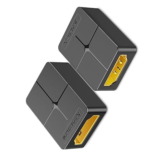 Ldbuejiaja 2 Stück Stecker auf Buchse, Adapterstecker, unterstützt 4K UHD und 3D für Projektoren und zeigt stabile Signalübertragung an Ldbuejiaja 2 Stück Stecker auf Buchse, Adapterstecker, unterstützt 4K UHD und 3D für Projektoren und zeigt stabile Signalübertragung an von Ldbuejiaja