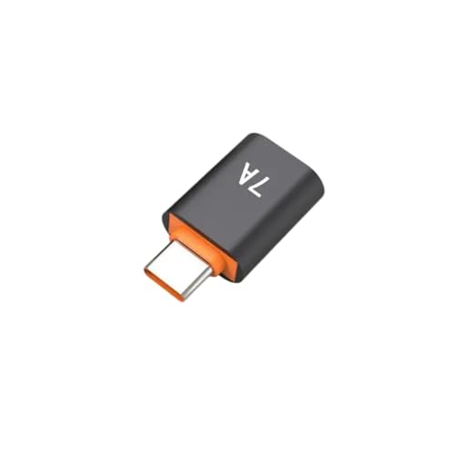 Ldbuejiaja Hohe Haltbarkeit, Typ C USB 3 Adapter, 7 A, unterstützt mit schneller Datenübertragung, Aluminium für mehrere Geräte Ldbuejiaja Hohe Haltbarkeit, Typ C USB 3 Adapter, 7 A, unterstützt mit schneller Datenübertragung, Aluminium für mehrere Geräte von Ldbuejiaja