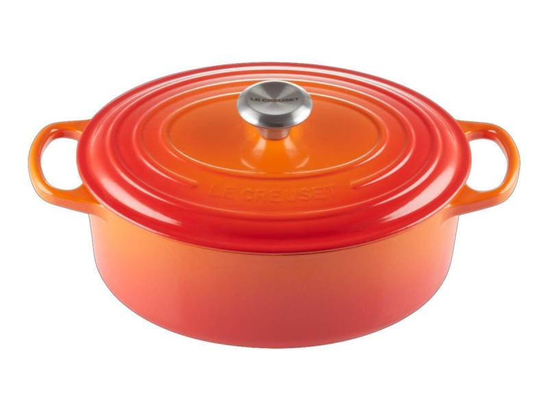 Le Creuset Signature Bräter oval 29 cm, ofenrot von Le Creuset