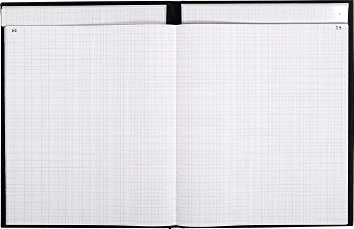 Das Delfin Notizbuch 200 Seiten foliotées schwarz Gewebeband 32,50 x 25,50 x 2 cm Noir Toilé von Le Dauphin