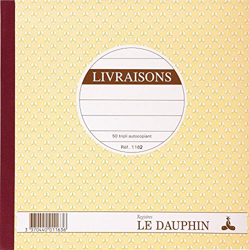 Die Dolphin 1162 21 x 21 cm 50 selbstdurchschreibend Blatt 5 Stück von Le Dauphin