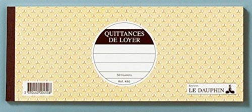 Le Dauphin 450 Notizbuch verschiedener von Miete bis Baumstumpf 11 X 27,5 cm 50 Blatt 10 Stück von Le Dauphin