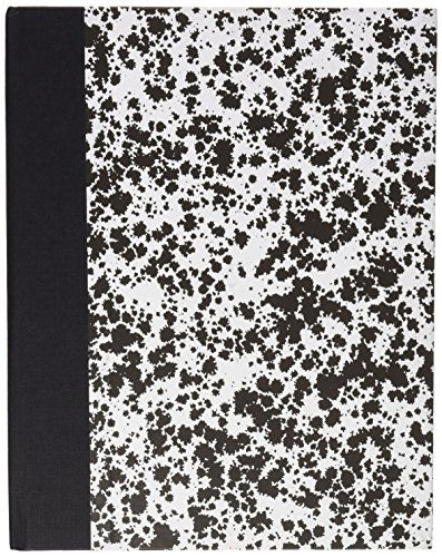 Le Dauphin Notizbuch mit Marmor-Muster, 192 x 17 cm, kariert, 90 g, Grün, Blau, Rot, Weiß, Referenznummer 202506D, 1 Stück von Le Dauphin