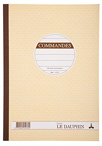Le Dauphin - Ref. 1272D – Set mit 5 Manifolds – Selbstdurchschreibendes Papier – Duplikat (1 Original und 1 Kopie) – 50 Blatt – Format 29,7 x 21 cm – Deckel lackiert von Le Dauphin