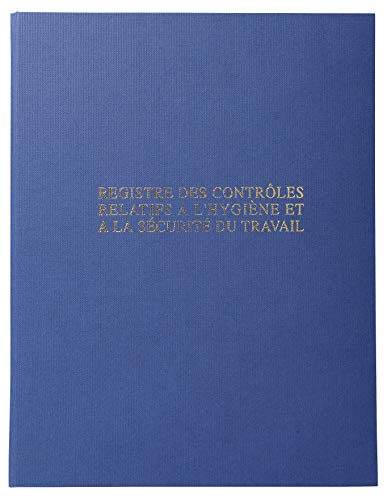 Le Delphin 361D - 1 Reaktionskontrolle, hygienisch, sichere Arbeitskontrolle, fester Einband, 31,5 x 24,5 cm, 80 Seiten, Dunkelblau von Le Dauphin