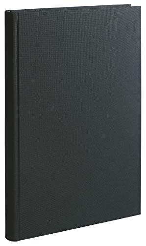 Le Delphin 397307D – 1 Register – Maße: 29,7 x 21 cm – A4-Format kariert 5 x 5 – Papier innen 90 g, 300 nummerierte Seiten, Hardcover aus schwarzem Segeltuch von Le Dauphin